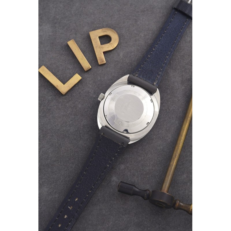 LIP (Tempest Automatic Date - Light Grey / ref. 43811), vers 1975