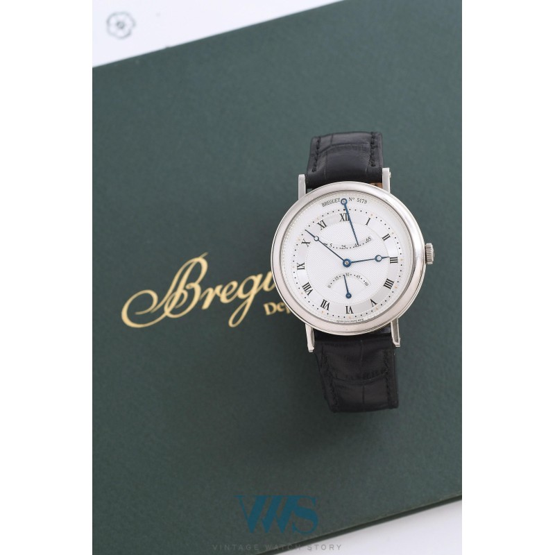 BREGUET (Seconde rétrograde / Or Gris / ref. 5207BB/12/9V6 n° 5179), vers 2016