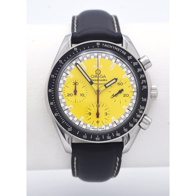 OMEGA (Chronographe Speedmaster Formula 1 / Jaune - Série M.