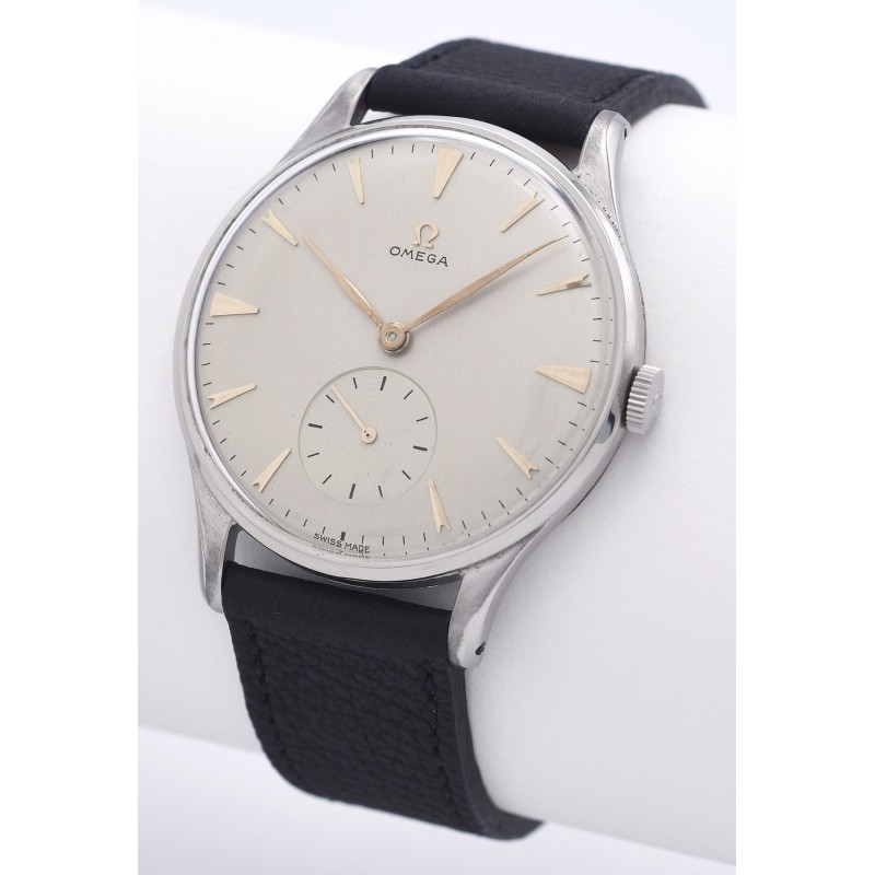 OMEGA (Classic Big Pan 30T2 - Petite seconde "Index Or rose" / ref. 2181-2), vers 1939