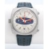 BREITLING (Chronographe Pilote Chrono-Matic Coussin / Silver-Blue / ref. 2111), vers 1969