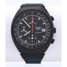 HEUER (Chronographe Pasadena Date - "Full Black" / ref. 750.501), vers 1982