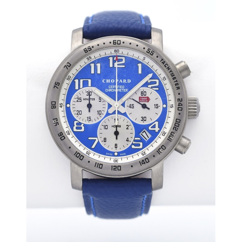 CHOPARD (Chronographe Mille Miglia Titanium "Vintage Blue" - Limited