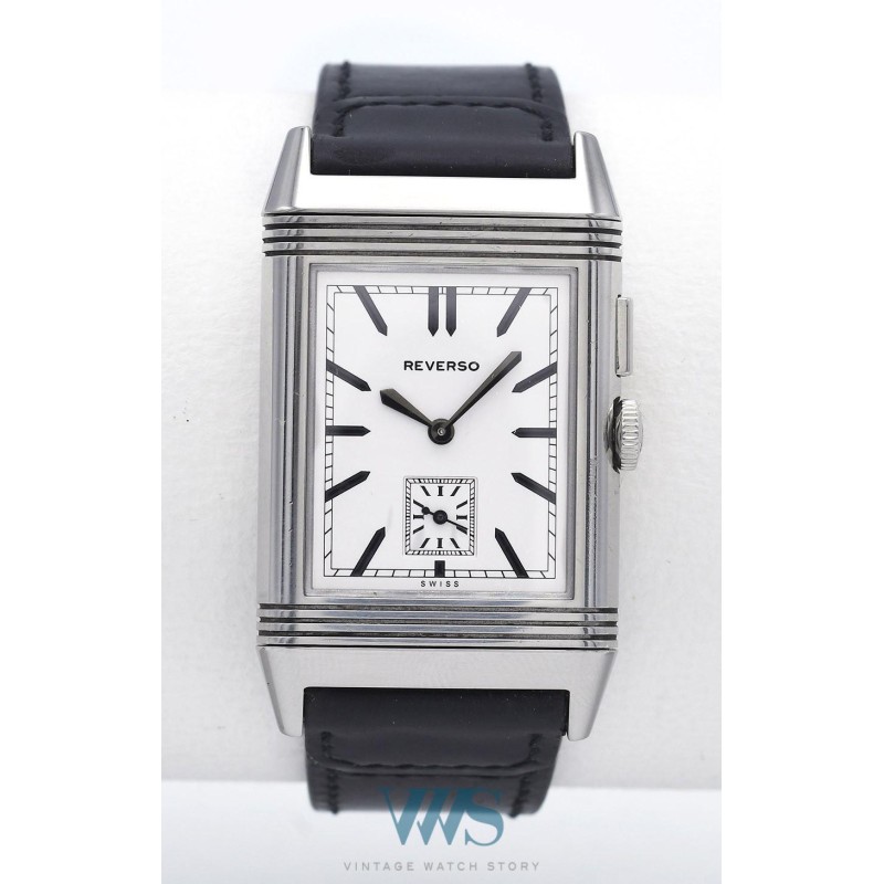 JAEGER-LECOULTRE (GRANDE REVERSO ULTRA THIN / DUOFACE SILVER / ref.