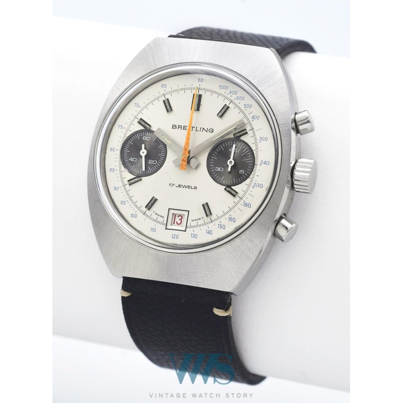 BREITLING (Chronographe Pilote Top Time 17 rubis - Tonneau / ref. 592), vers 1972