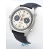 HEUER (Chronographe Carrera Automatic Silver & Black / Panda / ref. 1153 S), vers 1970