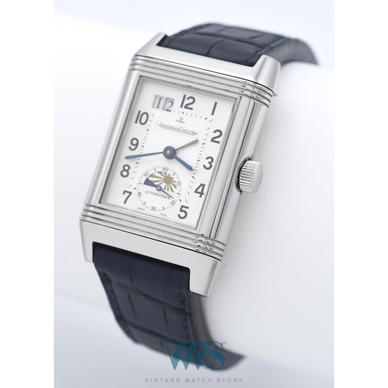 JAEGER-LeCOULTRE (Grande Reverso Automatique GMT Night & Day / Silver / ref. 240.8.72), vers 2008