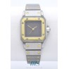 CARTIER (Santos Lady / Grey "Ghost dial - Or & Acier / ref. 0902), vers 1990