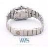 CARTIER (Santos Lady / Grey "Ghost dial - Or & Acier / ref. 0902), vers 1990