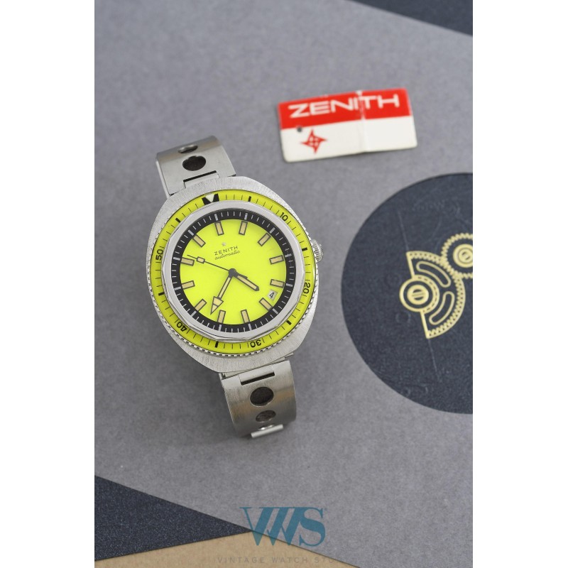 ZENITH (Diver Automatic Deep Sub Sea - "Big Lemon" / ref. A3637), vers 1975