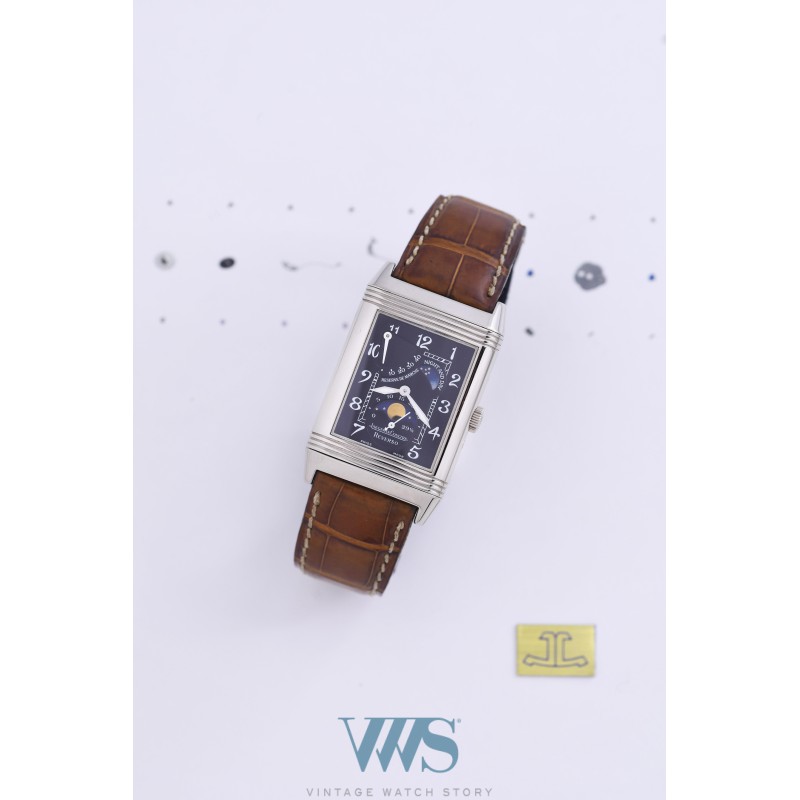 JAEGER-LECOULTRE (REVERSO Sun Moon / Or gris / ref. 270.340.637SM), vers 2003