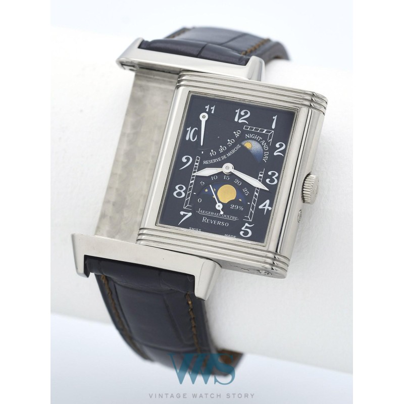 JAEGER-LECOULTRE (REVERSO Sun Moon / Or gris / ref. 270.340.637SM), vers 2003