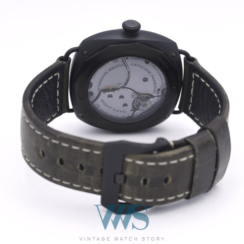 OFFICINE PANERAI (RADIOMIR BLACK SEAL 45 / CERAMIC - 8 DAYS / ref. PAM 00384 / OP 7010), vers 2017