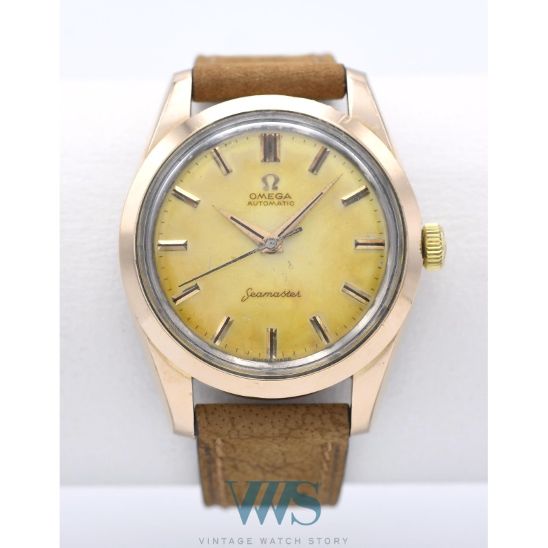 OMEGA (SEAMASTER SPORT COFFEE / "GOLD SHELL" / ref. 2975-1 SC), vers