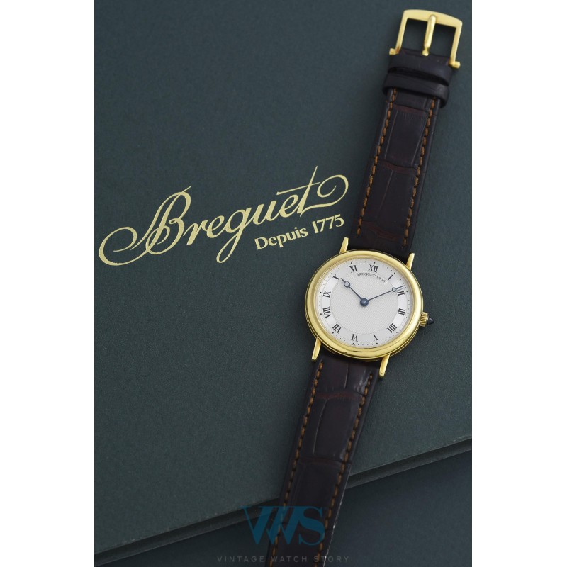 BREGUET (Classic Or jaune - Ultra Thin / ref. 3210BA 11 264), vers 1990