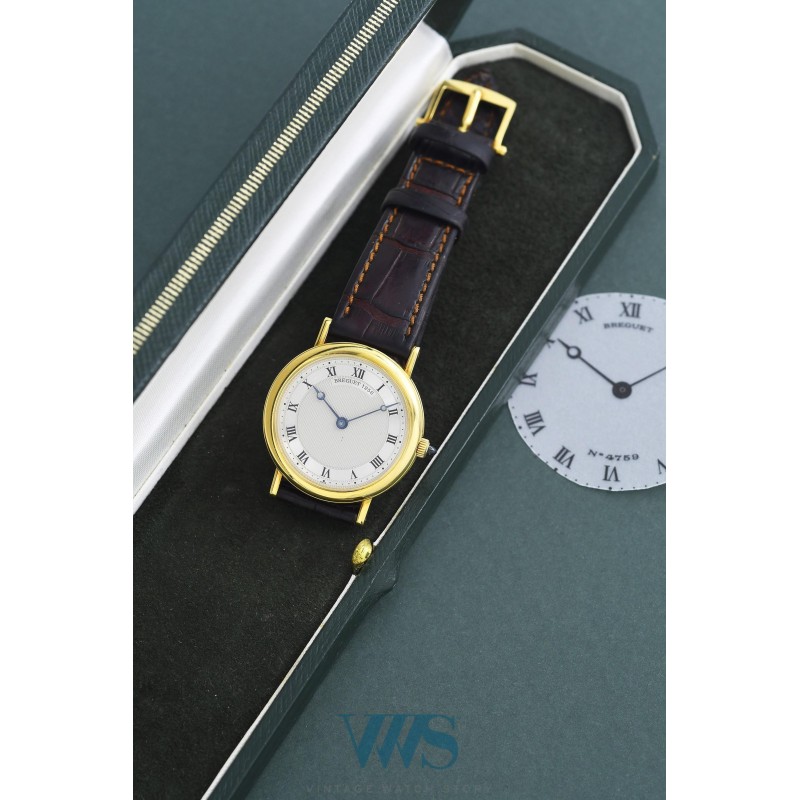 BREGUET (Classic Or jaune - Ultra Thin / ref. 3210BA 11 264), vers 1990