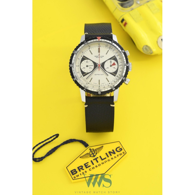 BREITLING (Chronographe Sprint - Cadran Papillon / ref. 2010), vers 1970