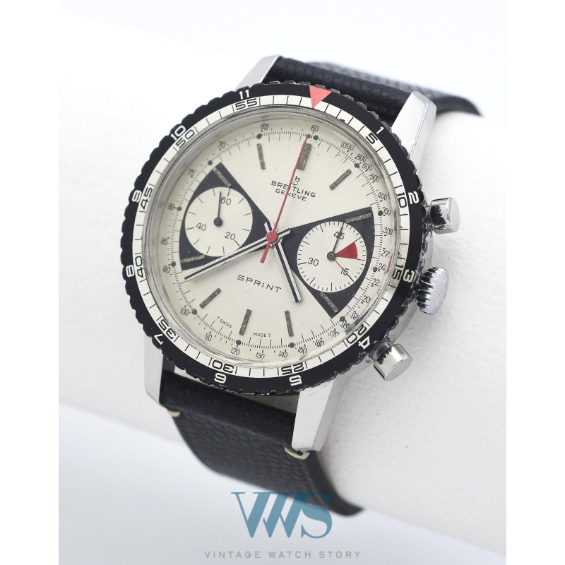 BREITLING (Chronographe Sprint - Cadran Papillon / ref. 2010), vers 1970