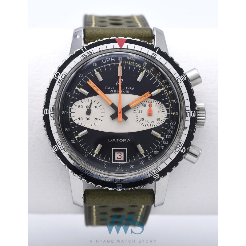 BREITLING (Chronographe Datora - Black / ref. 2031), vers 1969