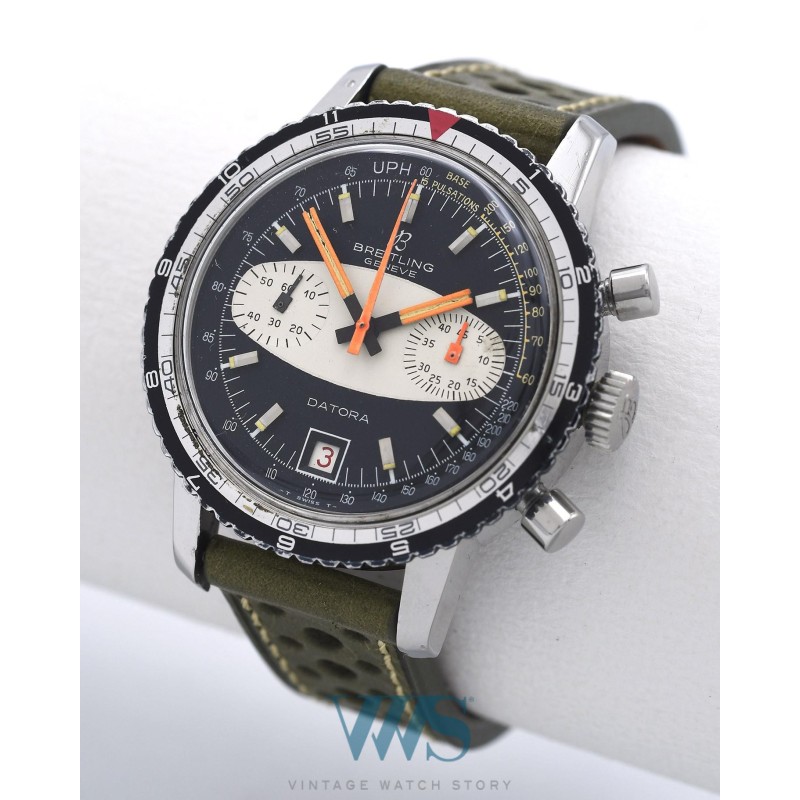 BREITLING (Chronographe Datora - Black / ref. 2031), vers 1969