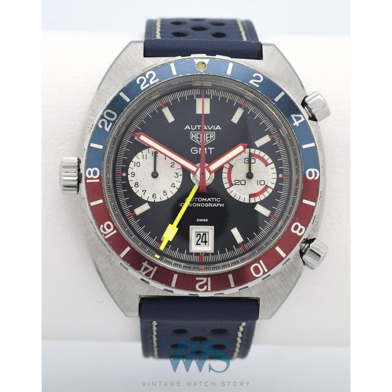 HEUER (Chronographe Autavia GMT / Chrono-Matic - Mark 3 / ref. 1163), vers 1973