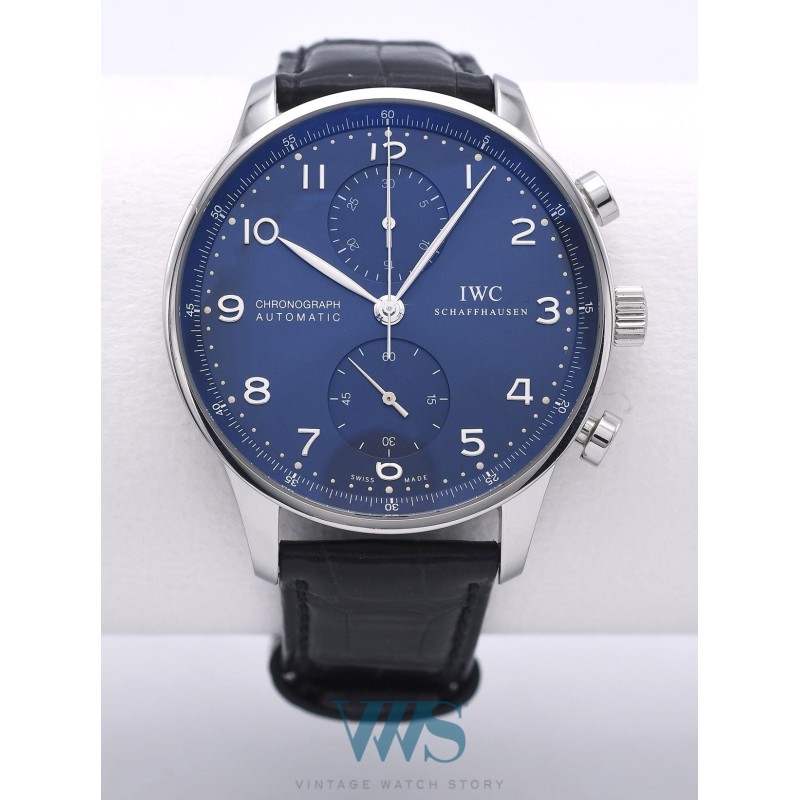 IWC (Chronographe Portugaise - Blue / ref. IW371491), vers 2018