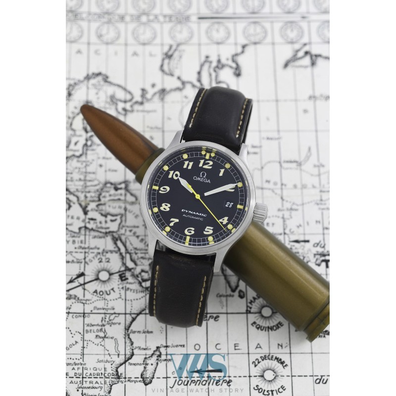 OMEGA (Montre Dynamic 007 "Military" / Black / ref. 166.0310), vers 1995