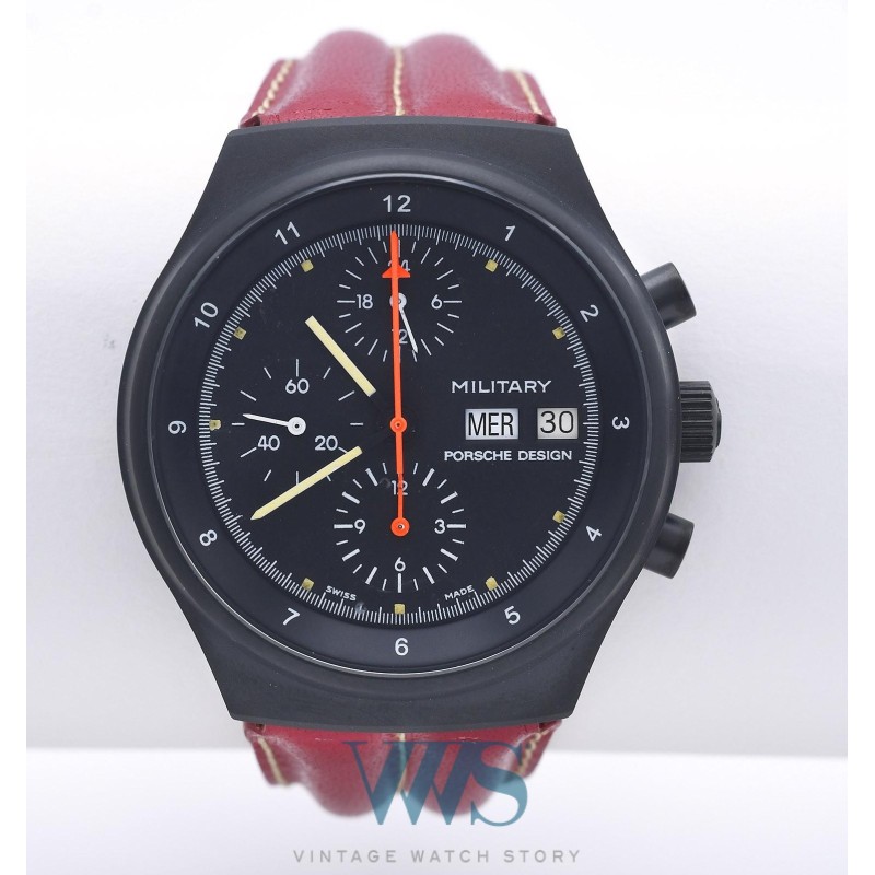 PORSCHE DESIGN (CHRONOGRAPHE MILITARY / INDEX POINT - BLACK / ref.