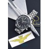 BULOVA Swiss (Chronographe Big Pilote 50M / Marine Star / ref. BA 8080101A), vers 1970