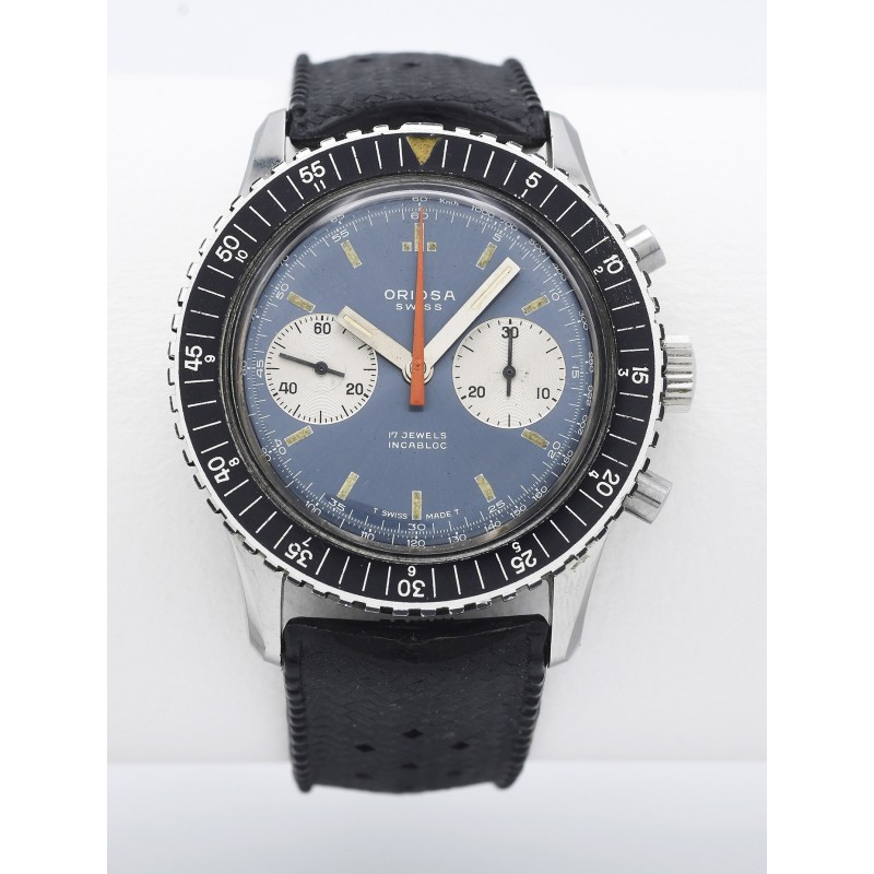 ARIOSA / by Gigandet (Chronographe CoPilot / Waterproof 5 ATM - Blue / ref. 1382), vers 1970